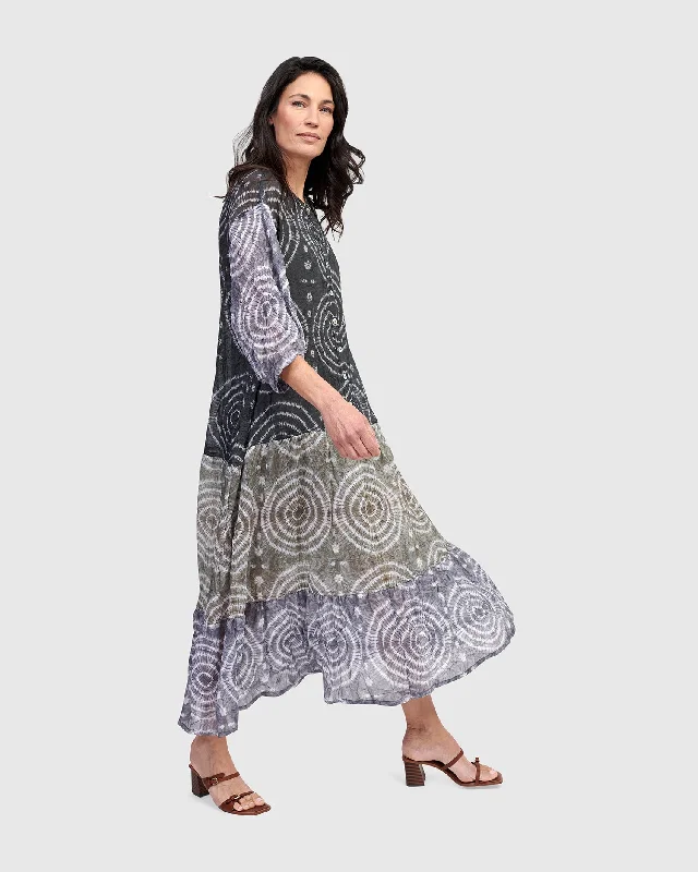 Maxi dress with casual chic-Nomad Maxi Dress, Celestial