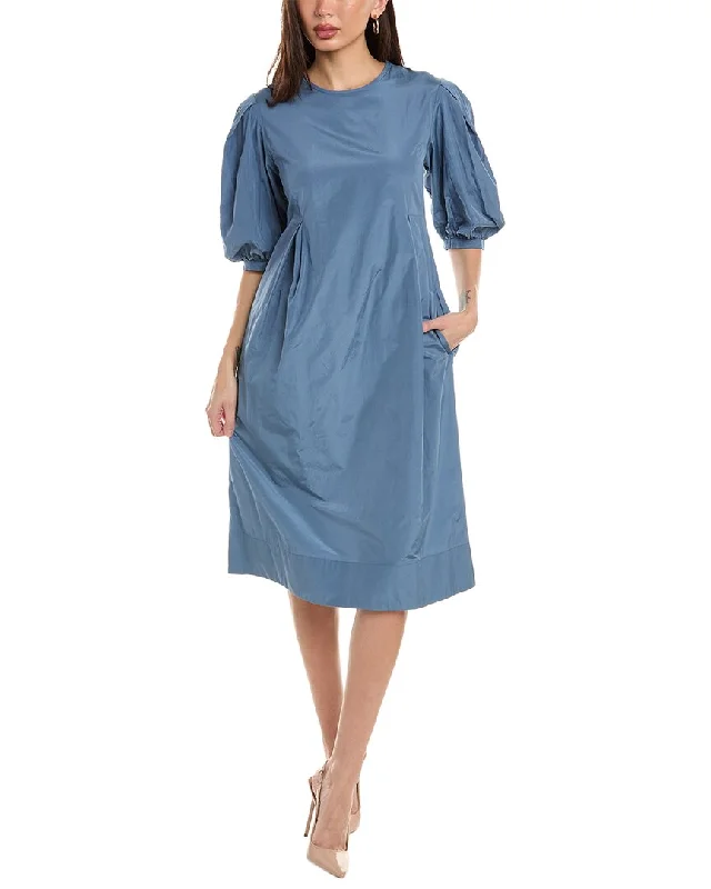 Midi dress with cap sleeves-S Max Mara Liuti Midi Dress