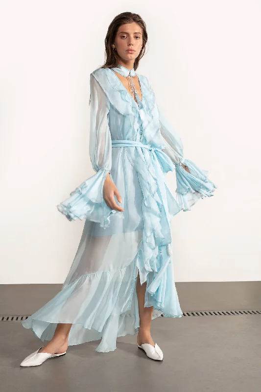 Maxi dress for summer-Ocean Of Tenderness Maxi Dress