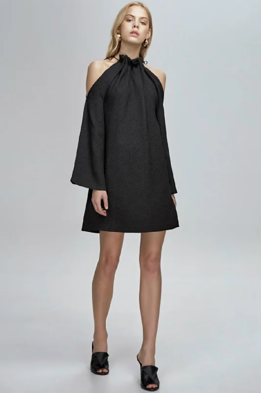 Mini dress with one shoulder-Marcel Mini Dress